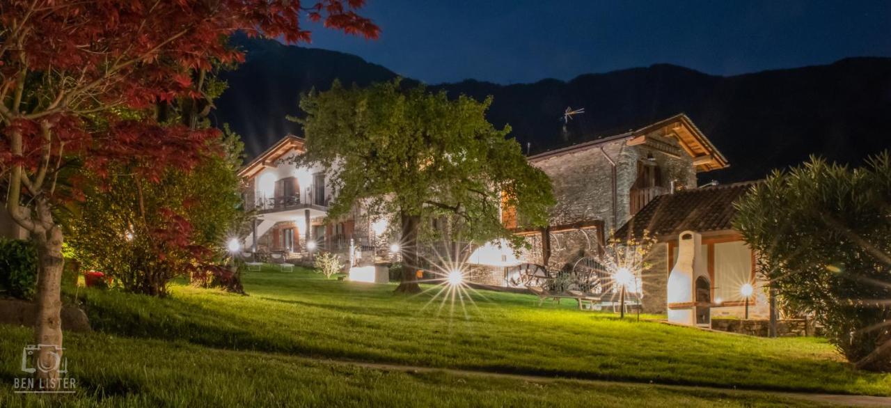 La Roggia - Lake Como Heritage Home In Molino Maufet Watermill - Patio On The Garden Колико Экстерьер фото